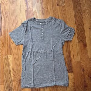 Goodfellow & Co Charcoal Henley Shirt